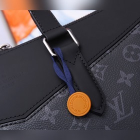 Мужской портфель LV, черный, модель： M40566  Эта серия создана о