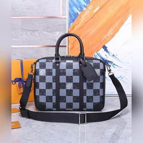 LV Почтовая сумка из кожи с шахматным узором Модель： 50072 Портф