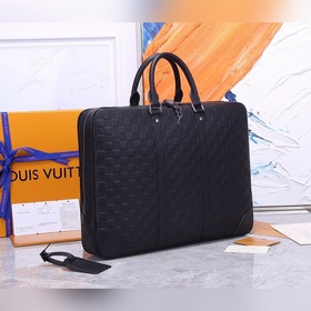 LV Мужской роскошный портфель, можно носить в руке или через плеч