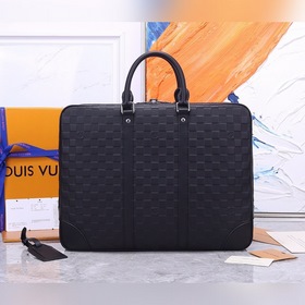 LV Мужской роскошный портфель, можно носить в руке или через плеч