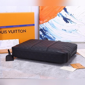 LV Мужской роскошный портфель, можно носить в руке или через плеч
