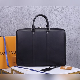 Мужской портфель LV из телячьей кожи, модель N56003 Портфель Port
