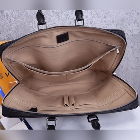 Мужской портфель LV из телячьей кожи, модель N56003 Портфель Port