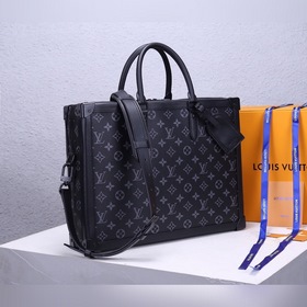 LV Soft Trunk портфель Модель： M44952 Прямая форма из ткани Monog