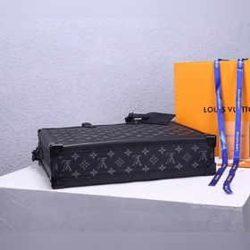 LV Soft Trunk портфель Модель： M44952 Прямая форма из ткани Monog