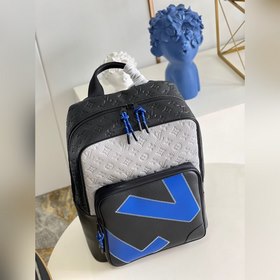 Рюкзак LV Dean, модель m59924 Двухплечевая сумка Dean из кожи с т