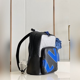 Рюкзак LV Dean, модель m59924 Двухплечевая сумка Dean из кожи с т