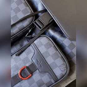 Рюкзак LV, модель N40279, черный  BACKPACK Мужской роскошный фу