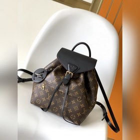 LV Montsouris Маленькая сумка через плечо, модель M45515, черная