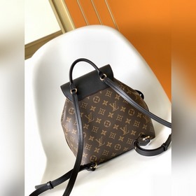 LV Montsouris Маленькая сумка через плечо, модель M45515, черная