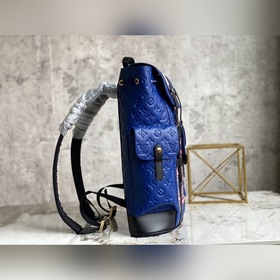 LV Модель M21104 Синий Рюкзаки Серия CHRISTOPHER Средний рюкзак