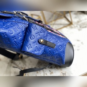 LV Модель M21104 Синий Рюкзаки Серия CHRISTOPHER Средний рюкзак