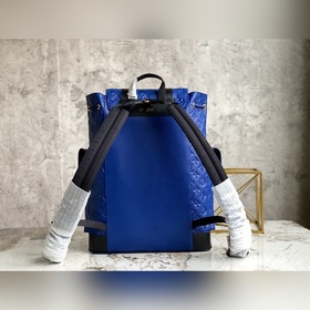 LV Модель M21104 Синий Рюкзаки Серия CHRISTOPHER Средний рюкзак 