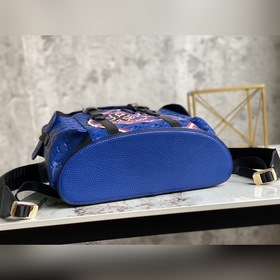 LV Модель M21104 Синий Рюкзаки Серия CHRISTOPHER Средний рюкзак 