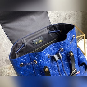 LV Модель M21104 Синий Рюкзаки Серия CHRISTOPHER Средний рюкзак 