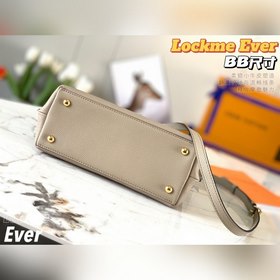 LV Lockme Ever BB сумка, серый слоновой кости, модель M53937 Сумк