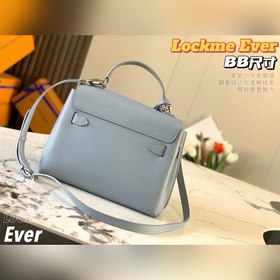 LV  Сумка Lockme Ever BB, модель M56321, цвет «туманный синий» С
