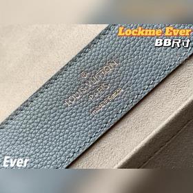 LV  Сумка Lockme Ever BB, модель M56321, цвет «туманный синий» С