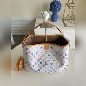 LV модель M40352 белая трехцветная серия GRACEFUL сумка для покуп