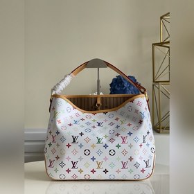 LV модель M40352 белая трехцветная серия GRACEFUL сумка для покуп