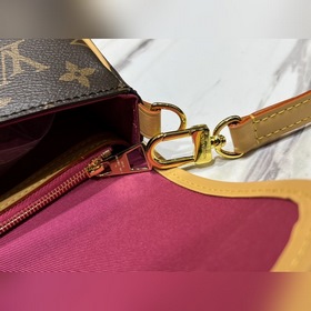 LV Модель M46049 DIANE Сумка через плечо Сумка DIANE оснащена кож