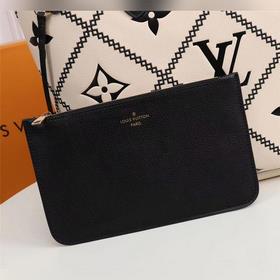 LV Модель 46040 Двухцветная сумка-тоут с вышитыми нитками, сумка-