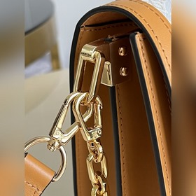 Средняя сумка LV Dauphine, модель M59483, белая Эта сумка Dauphi