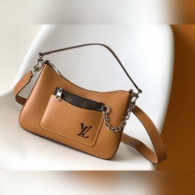 Сумка LV Marelle через плечо Сумка Marelle изготовлена из зернис