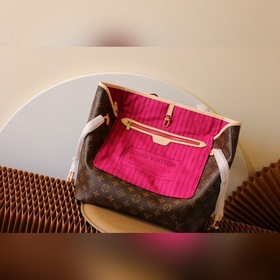 Средняя сумка LV Neverfull Сумка Neverfull среднего размера сочет