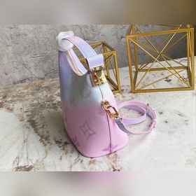 LV Модель M46080 Розовый Серия с градиентным цветом Сумка через