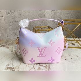 LV Модель M46080 Розовый Серия с градиентным цветом Сумка через
