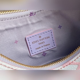 LV Модель M46080 Розовый Серия с градиентным цветом Сумка через 