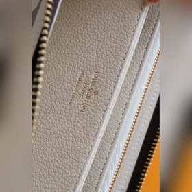 LV zippy кошелек на молнии Модель M80116 Бежевый Кошелек на мол