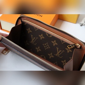 LV Модель M80558 TRUNK кошелек на молнии Вдохновленный мужской с