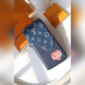 LV ZIPPY VERTICAL Кошелек Модель M81107 Сумка на молнии Кошелек Z