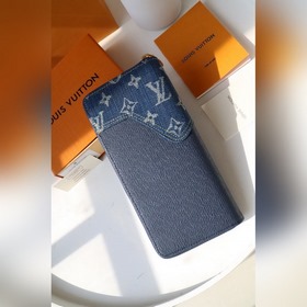 LV ZIPPY VERTICAL Кошелек Модель M81107 Сумка на молнии Кошелек Z