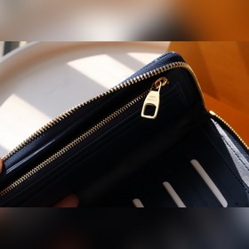LV ZIPPY VERTICAL Кошелек Модель M81107 Сумка на молнии Кошелек Z
