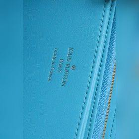 LV Кошелек на молнии Модель M81510 Изготовлен из кожи ягненка с т