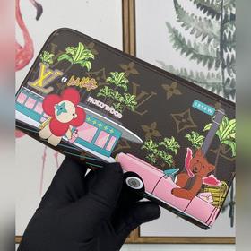 LV Zippy кошелек на молнии, модель M80857 Этот кошелек Zippy с з