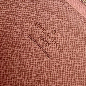 LV Slim Purse Карманная сумка Модель N80346 Белый розовый Сумка