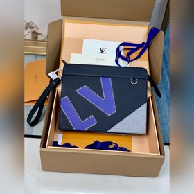 LV Модель M81310 STANDING POUCH Сумка-клатч с вышивкой Эта сумка