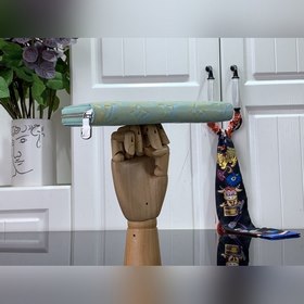 LV ZIPPY одностворчатый кошелек Star, модель M81466, зеленый с ти