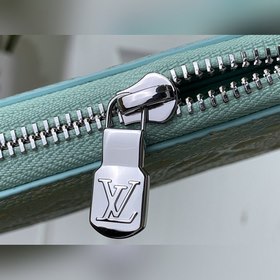 LV ZIPPY одностворчатый кошелек Star, модель M81466, зеленый с ти