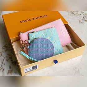 LV Модель M81293 Кожаный комплект из трех предметов сумка Trio