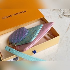 LV Модель M81293 Кожаный комплект из трех предметов сумка Trio
