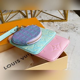 LV Модель M81293 Кожаный комплект из трех предметов сумка Trio 