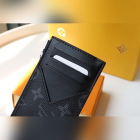 LV Coin Карман для карт с застежкой-молнией Модель M80932 Карточн