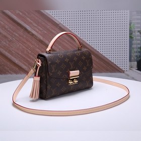 LV Лазерная фурнитура Сумка Croisette Модель： N41581 Эта небольш