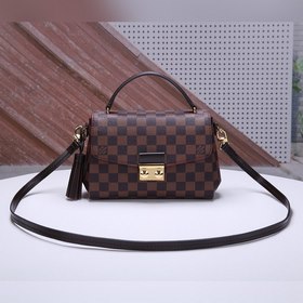 LV Лазерная фурнитура Сумка Croisette Модель： N41581 Эта небольш
