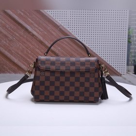 LV Лазерная фурнитура Сумка Croisette Модель： N41581 Эта небольш